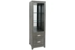 Altamonte Media Pier In Gray, 22 Inch