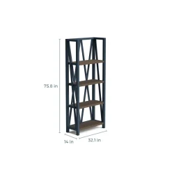 Americana Bookcase In White