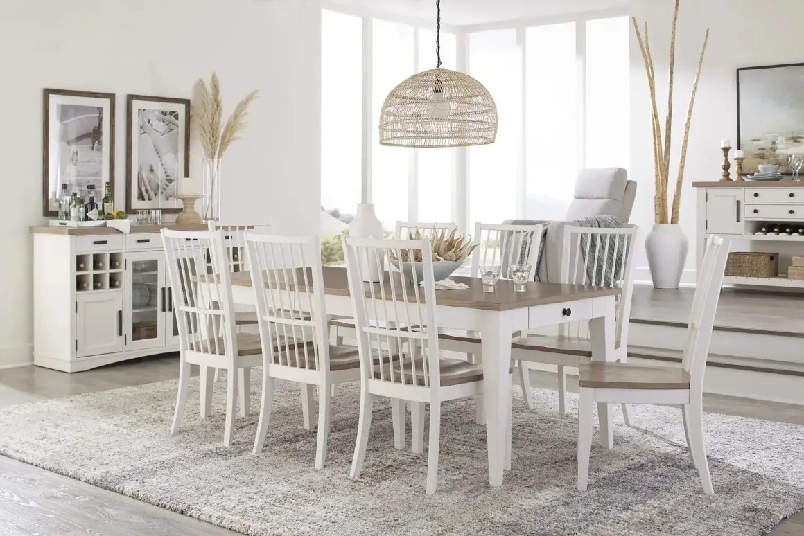 Americana Side Chair In Cotton, Set Of 2