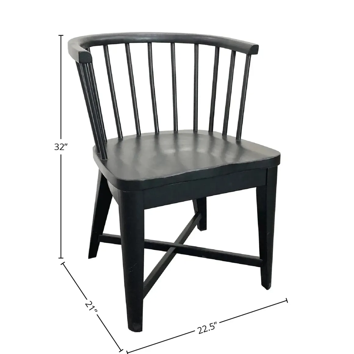 Americana Side Chair In Cotton, Set Of 2