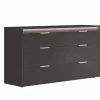 Amy Dresser W/ Lights In Dark Oak