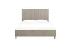 Argento Panel Bed In Navy Blue, Full