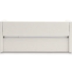 Arloster Upholstered Daybed W/ Storage Trundle In Tan/White, Twin
