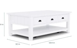 Artisans Coffee Table In Oak