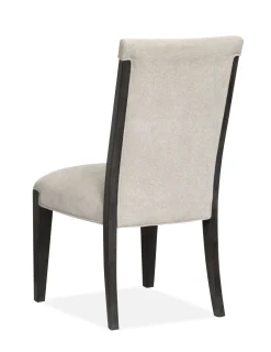 Aspen Valley Trestle Dining Table, 4 Chairs & 2 Upholstered Chairs In Ravenwood Black