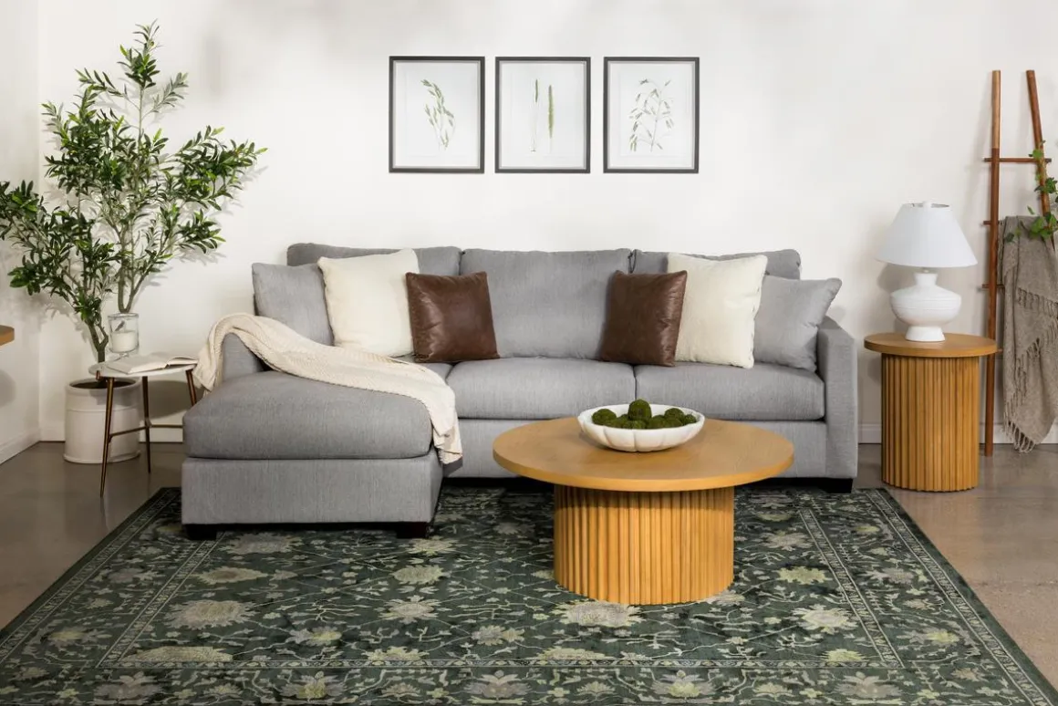 Barrett Reversible Sofa Chaise In Fisk Smoke
