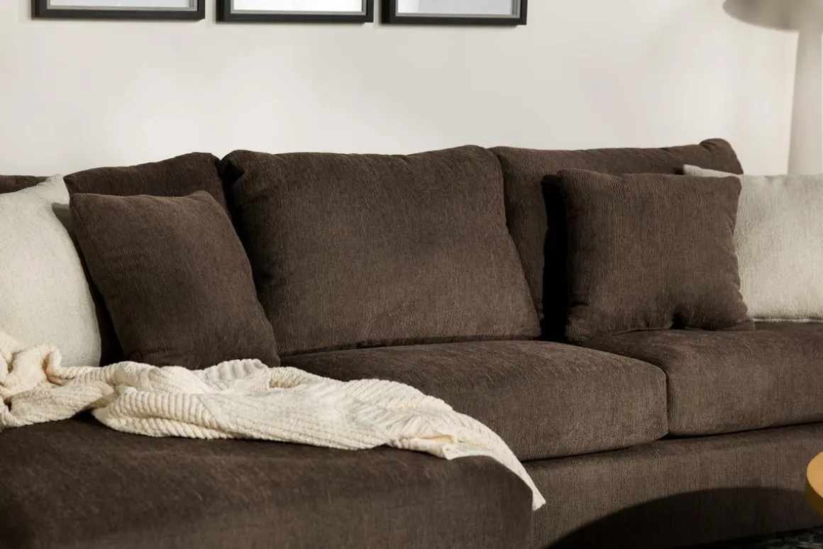 Barrett Reversible Sofa Chaise In Fisk Smoke