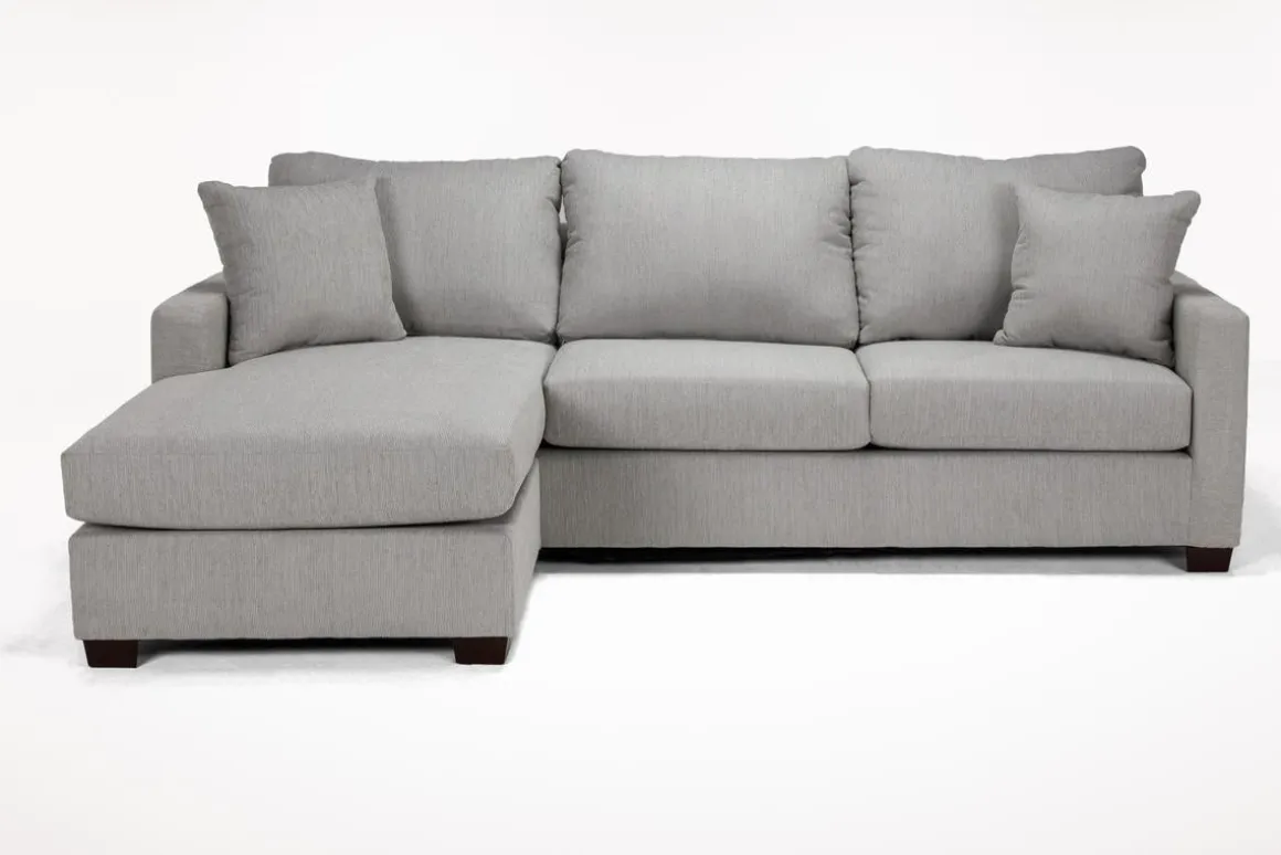 Barrett Reversible Sofa Chaise In Fisk Smoke
