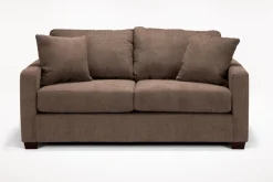 Barrett Sofa & Loveseat In Fisk Mushroom