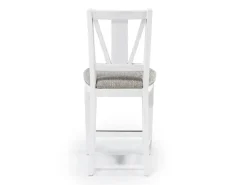 Bay Creek Counter Height Stool In Graphite, V-Back