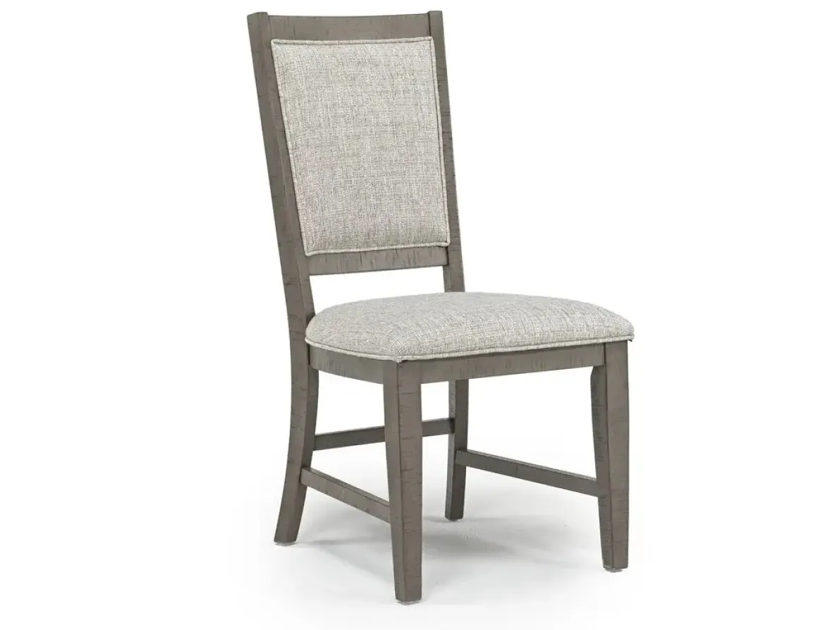 Bay Creek Extendable Dining Table & 4 Upholstered V-Back Chairs In Toasted Nutmeg