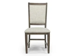 Bay Creek Extendable Dining Table & 6 V-Back Chairs In Toasted Nutmeg