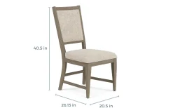 Bay Creek Extendable Dining Table & 6 V-Back Chairs In Toasted Nutmeg