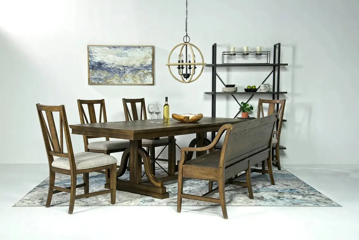 Bay Creek Extendable Dining Table In Graphite
