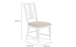 Bay Creek Extendable Dining Table, 4 V-Back Chairs & High Back Bench In Graphite