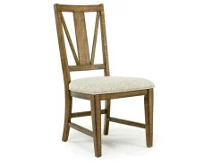 Bay Creek Extendable Dining Table, 4 V-Back Chairs & High Back Bench In Graphite