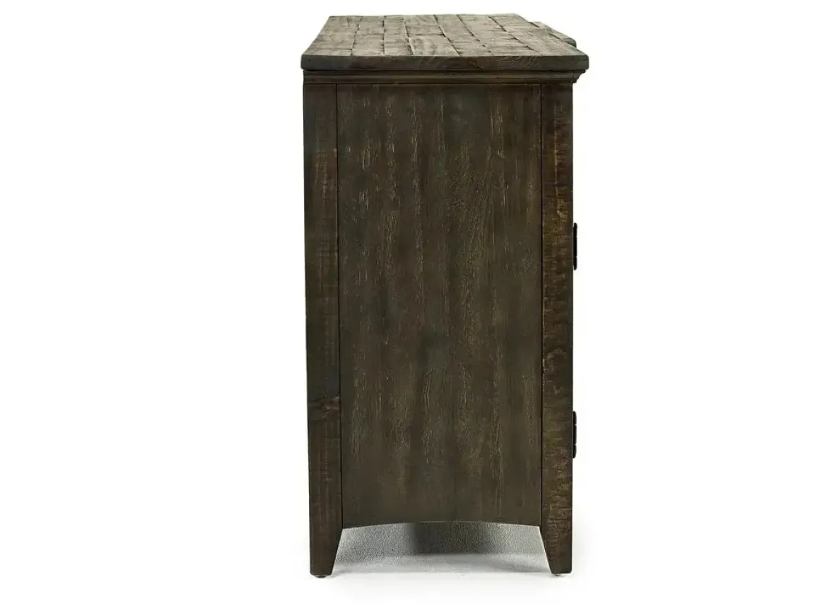 Bay Creek Media Console In Nutmeg W/ Usb Charger, 70 Inch