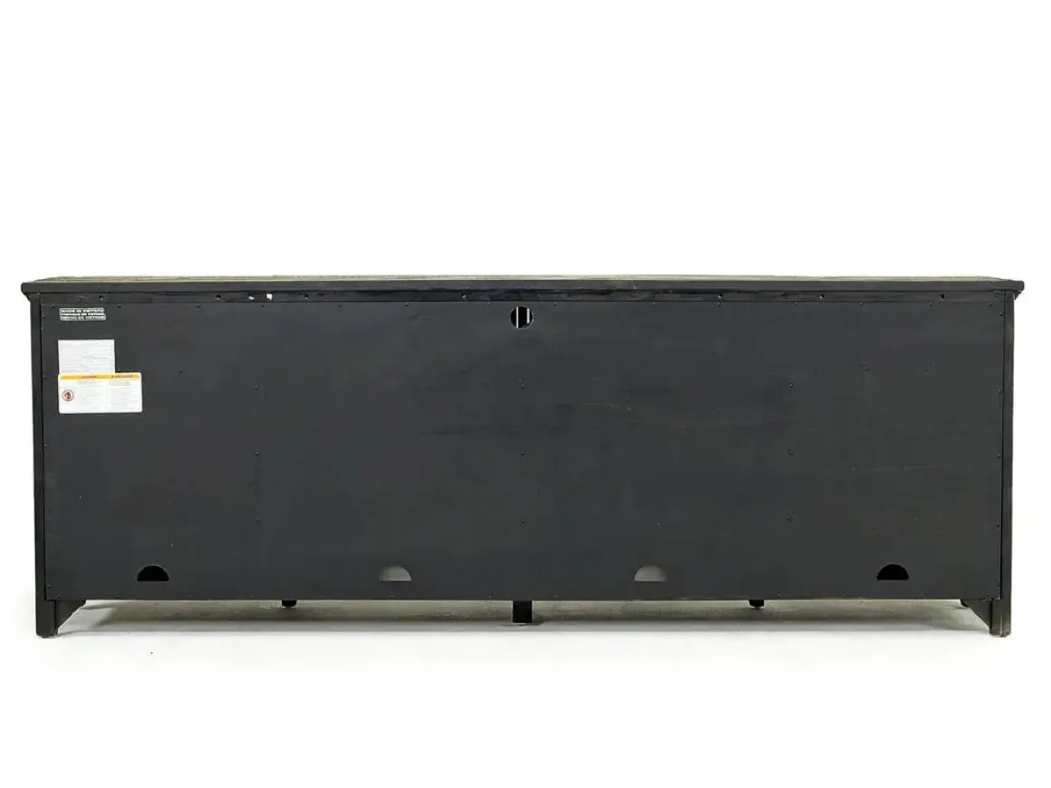 Bay Creek Media Console In Nutmeg W/ Usb Charger, 70 Inch
