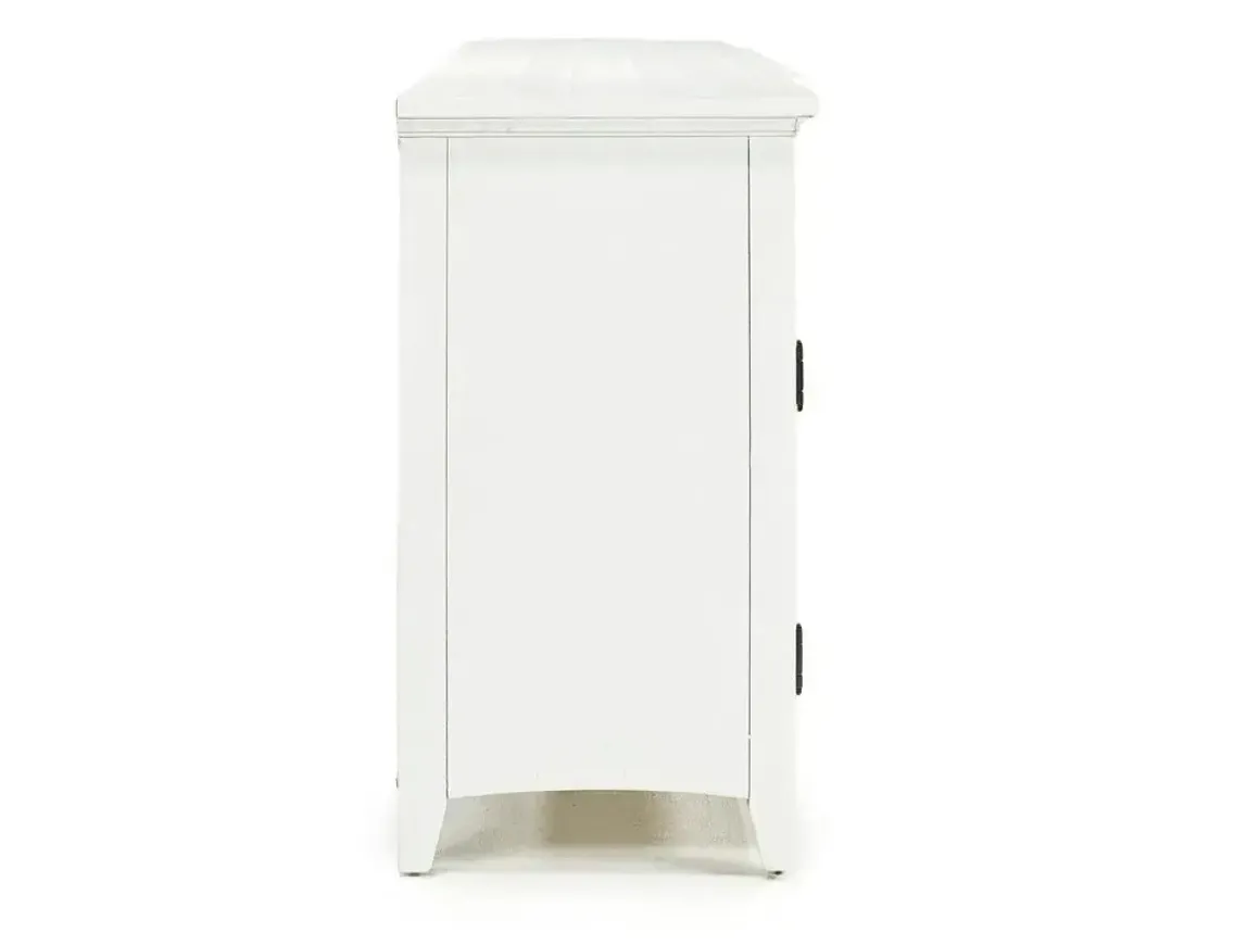 Bay Creek Media Console In Nutmeg W/ Usb Charger, 70 Inch