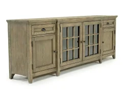 Bay Creek Media Console In Nutmeg W/ Usb Charger, 70 Inch