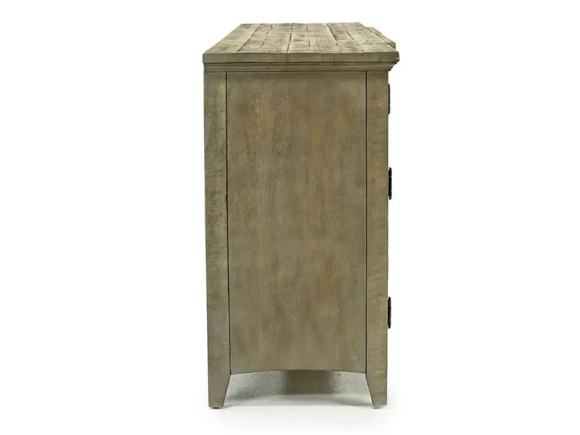Bay Creek Media Console In Nutmeg W/ Usb Charger, 70 Inch