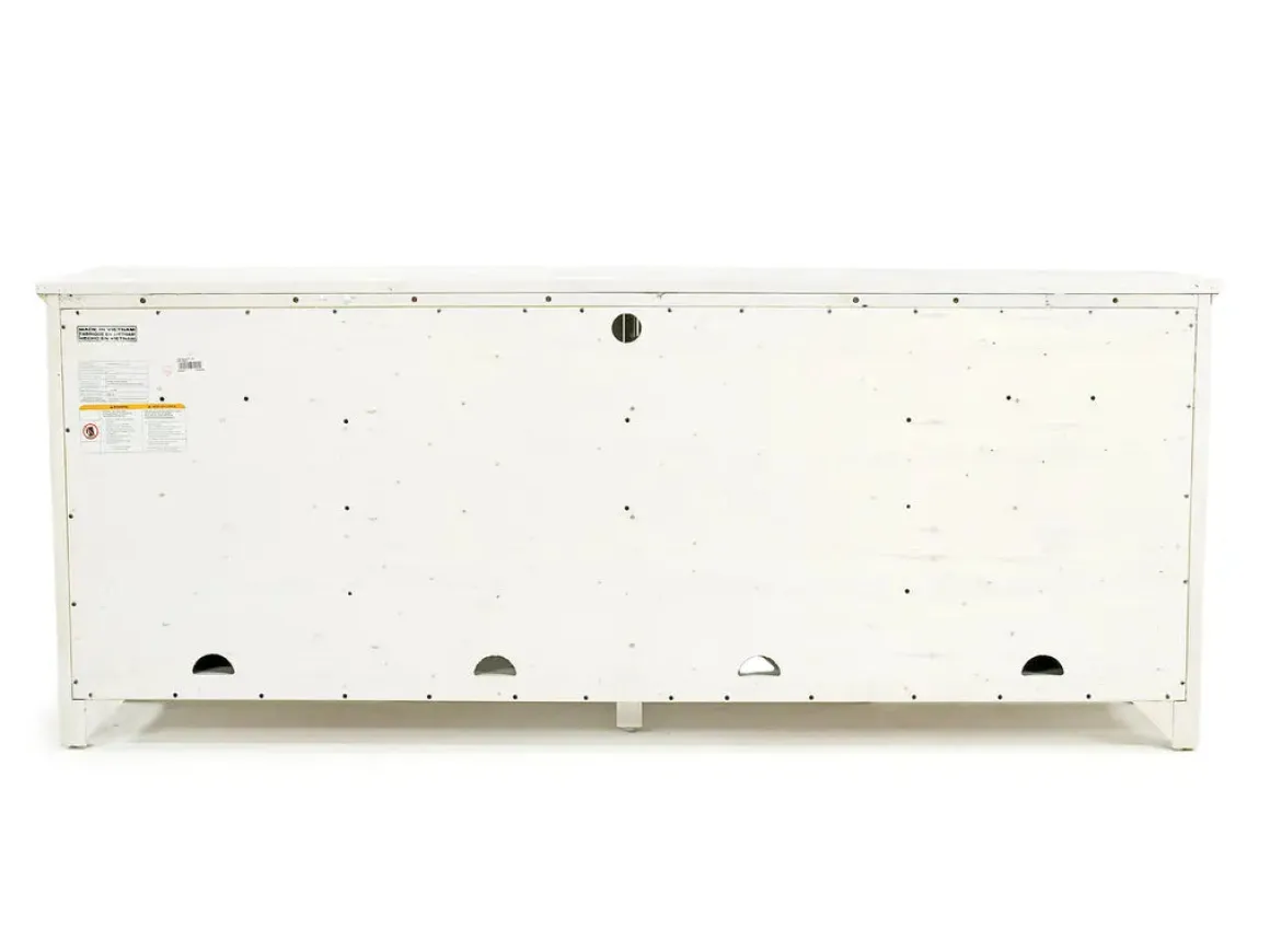 Bay Creek Media Console In Nutmeg W/ Usb Charger, 70 Inch