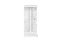 Bella Marble Accent C Table In Sand