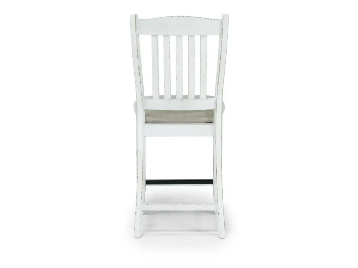 Bellevue Counter Height Stool In Antique White
