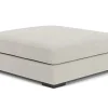 Bermuda Oversized Ottoman In Telly Linen