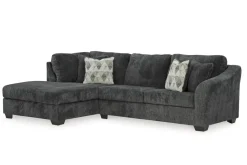 Biddeford Sofa Chaise In Shadow, Left Facing