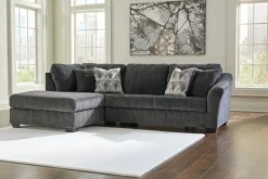 Biddeford Sofa Chaise In Shadow, Left Facing