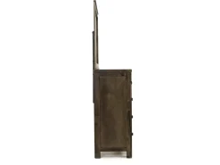 Blue Ridge Mirror In Rustic Gray