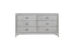 Boho Chic Dresser In Washed White