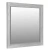Boho Chic Mirror In Washed White