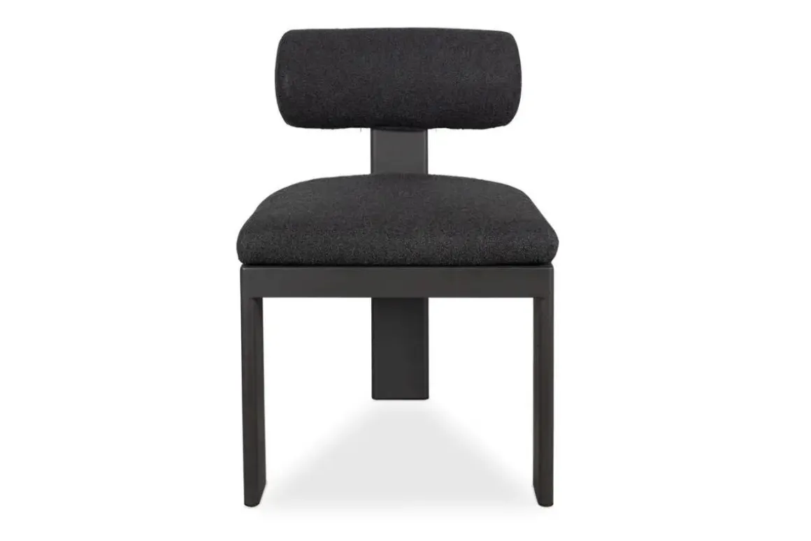 Bolster Outdoor Side Chair In White