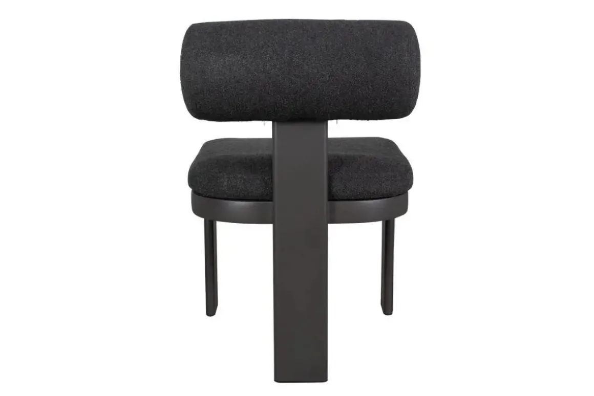 Bolster Outdoor Side Chair In White