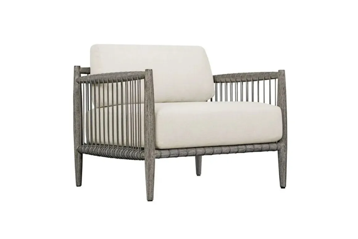 Borneo Outdoor Lounge Chair In Brown