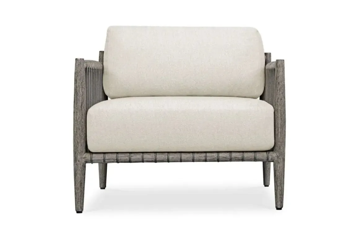 Borneo Outdoor Lounge Chair In Brown