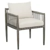 Borneo Outdoor Side Chair In Brown