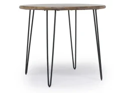 Brennan Round Counter Height Dining Table In Golden Brown