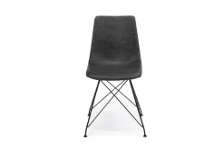 Brennan Round Dining Table & 4 Chairs In Theo Slate