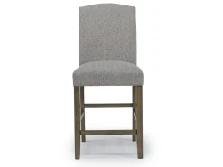 Brighton Counter Height Dining Table & 4 Stools In Gray
