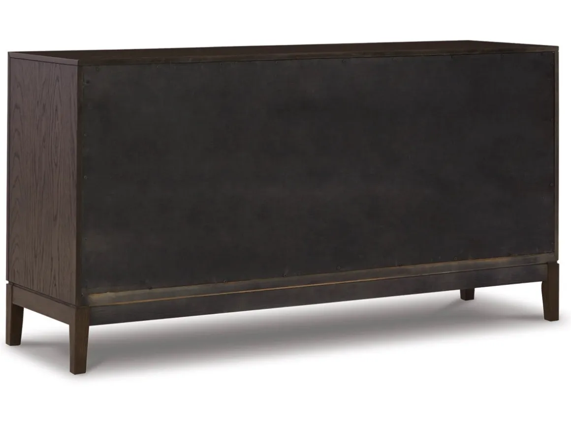 Burkhaus Server In Dark Brown