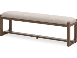 Cabalynn Dining Bench In Oatmeal/Light Brown