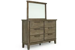 Cagney Mirror In Brown
