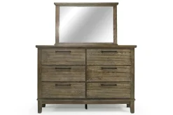 Cagney Mirror In Brown