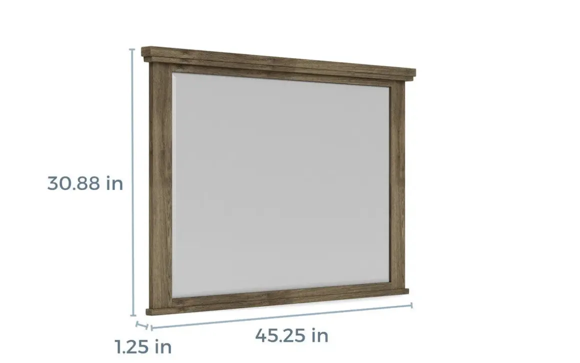 Cagney Upholstered Panel Bed W/ Storage, Dresser, Mirror & Nightstand In Gray, Queen