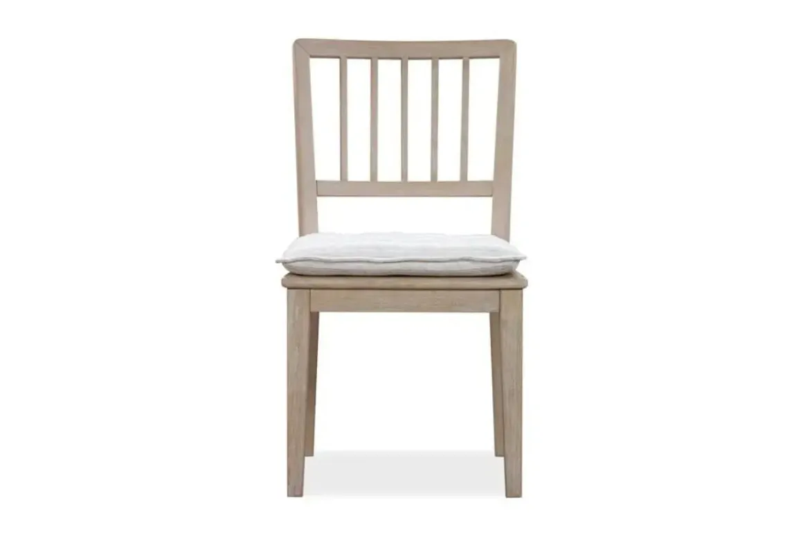 Camden Side Chair With Removable Cushion In Chai, Set Of 2