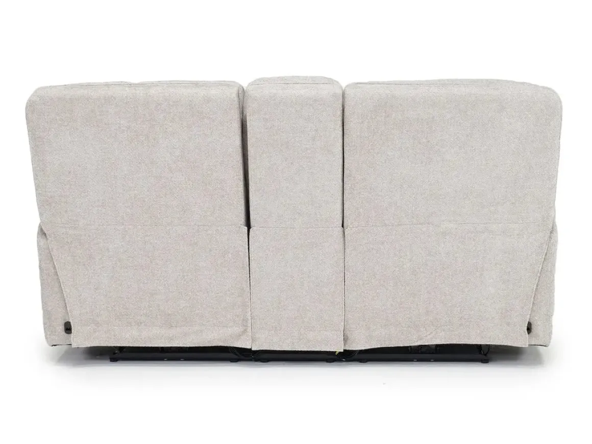 Cannes 3 Power Theater Console Loveseat W/ Immersive Sound In Jumbo Bark