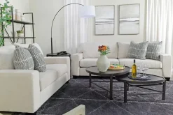 Carlsbad Sofa & Loveseat In Elmo Sand